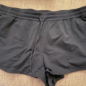 lululemon athletica women’s  Black Athletic Drawstring Shorts